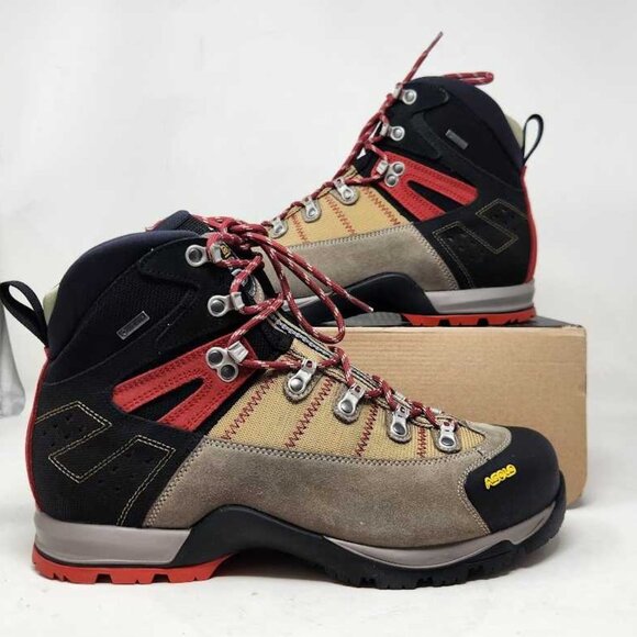 Men's US 11 Asolo Fugitive GTX MM GORE-TEX hiking boots Wool/Black - Picture 1 of 11